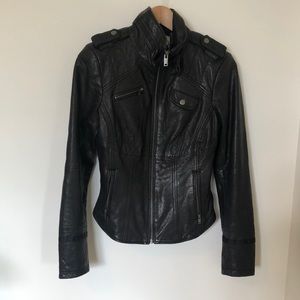 Danier leather jacket. 2XS. Fits 2XS-XS.